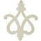 Ekena Millwork 9 7/8"W x 11 7/8"H x 1 7/8"P Fleur de Lis Onlay ONL09X11X01FL - alternate 2
